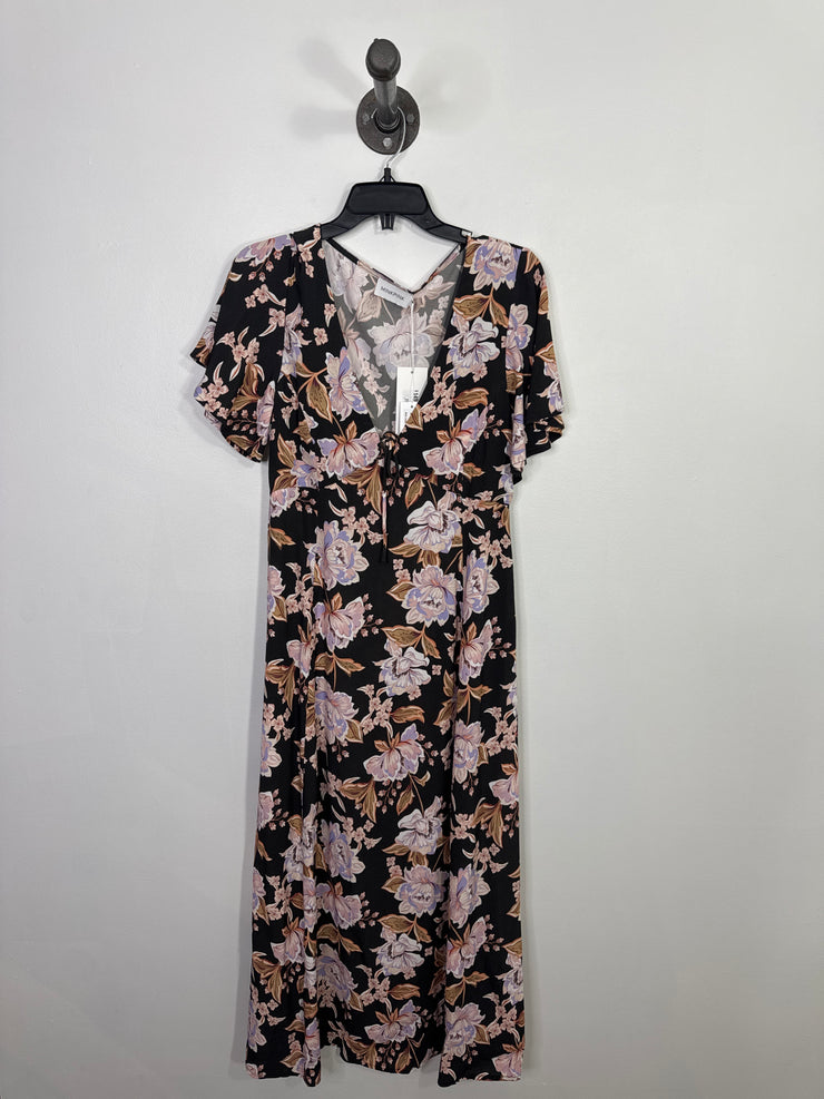 Minkpink Black Floral Dress