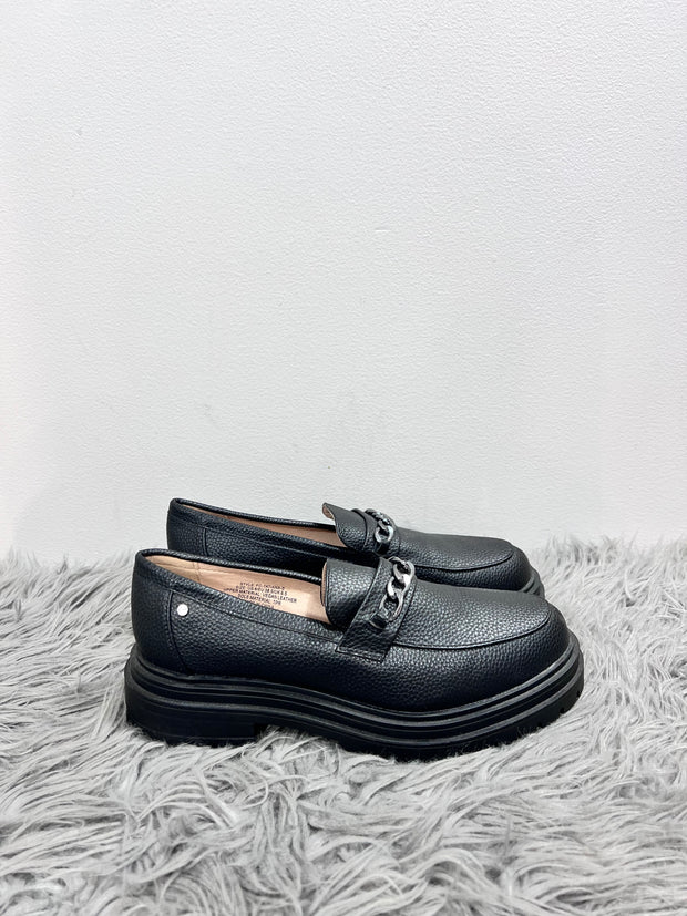 French Connection Blk Loafers