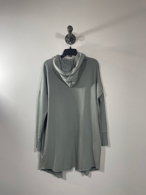 Mono B Grey Hooded Cardi