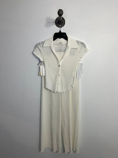 Wilfred White Pant/Tee Set