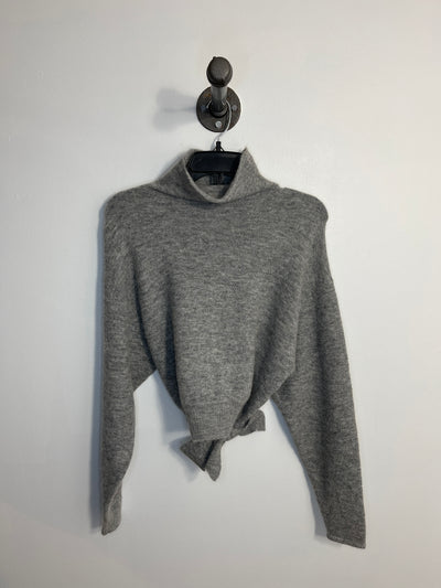 Wilfred Grey Back-Tie Sweater