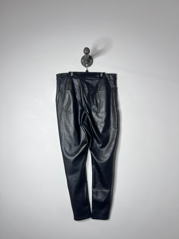 Dynamite Black Leather Pants