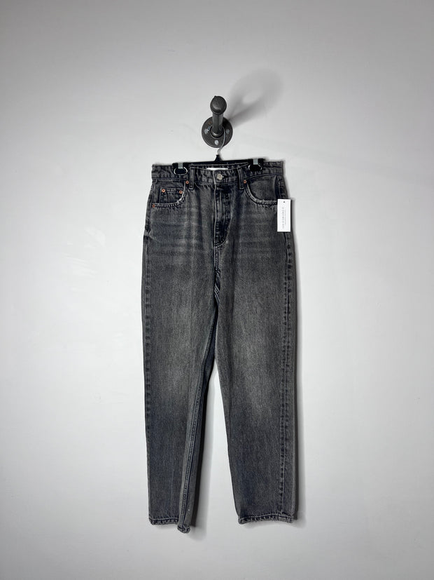 Zara Grey Straight Leg Jeans