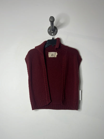 Rosanna Red Wool Vest