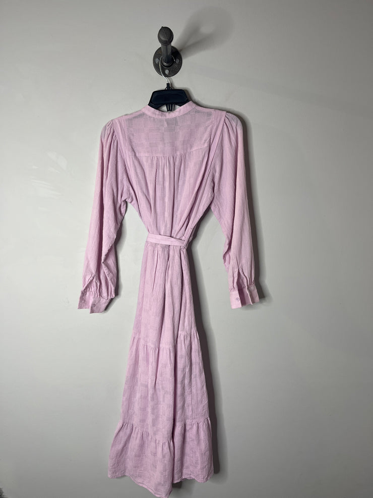 French Pink Lsv Maxi Dress