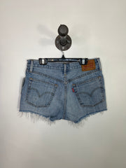 Levi's Distressed Denim Shorts