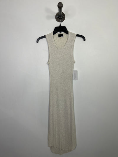 Wilfred Beige Fitted Maxi