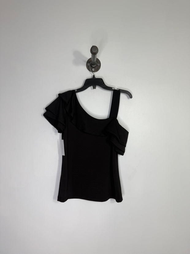 Banana Republic Black Sslv Top