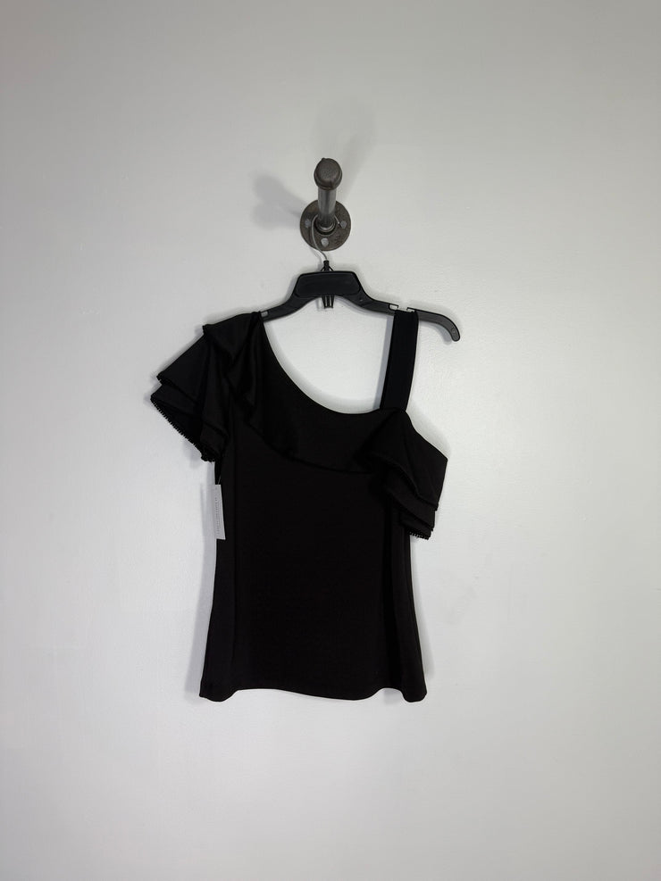 Banana Republic Black Sslv Top