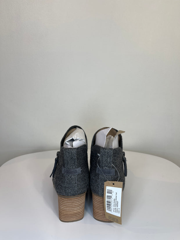 Toms Grey Wedge Heel Boots