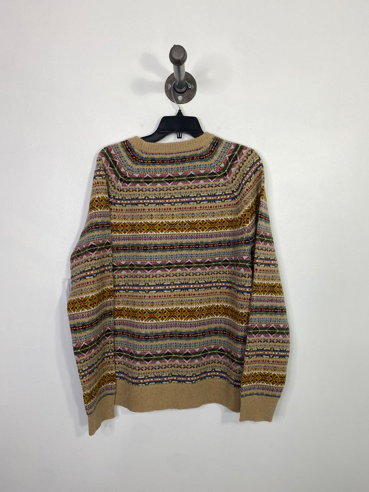 J. Crew Wool Multi-C Sweater