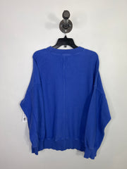 Aerie Blue Ribbed Sweatshirt