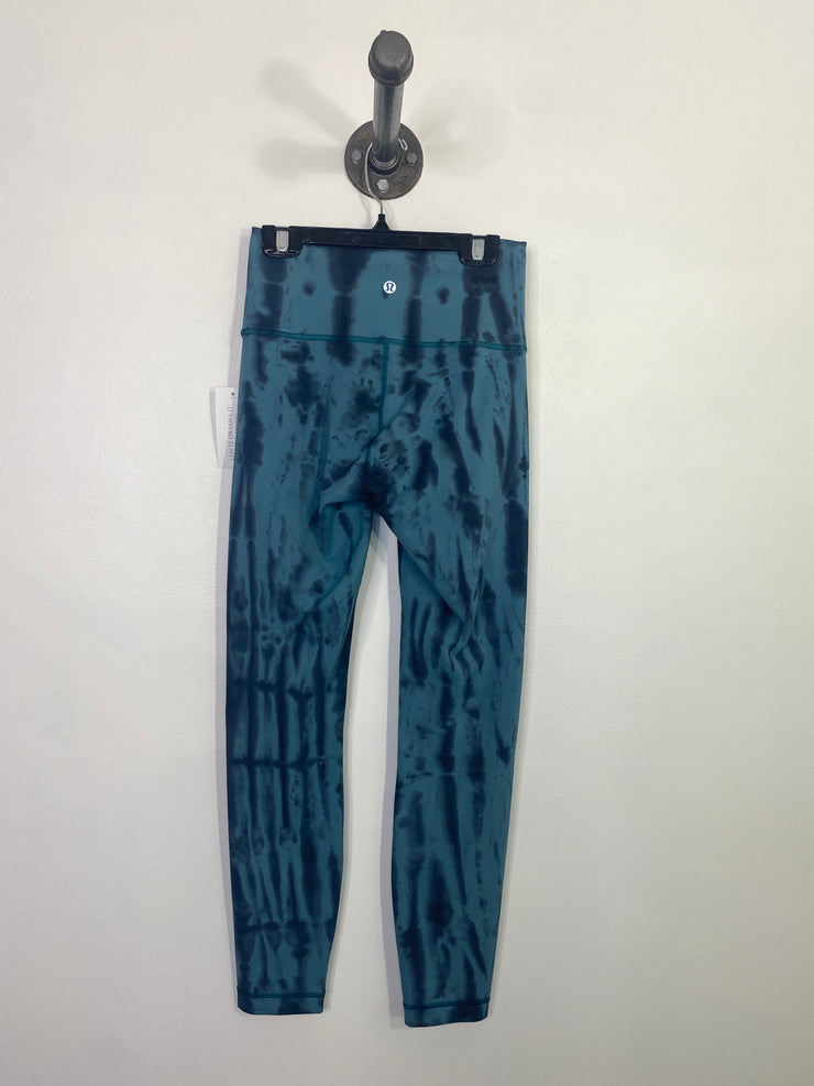 Lululemon Blu Tie Dye Leggings