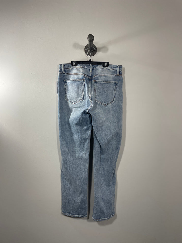 Silver Light Straight Jeans