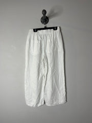 Cynthia White Linen Pants