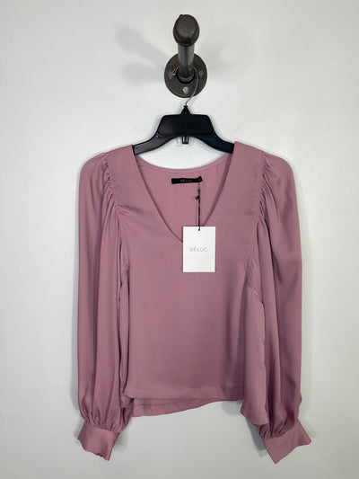 Deluc. Pink Flowy LongSlv