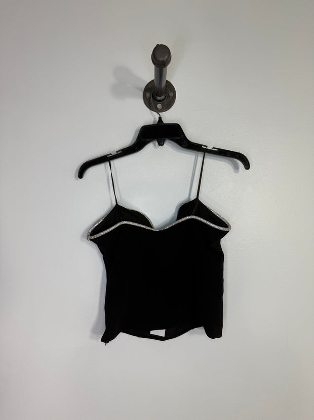 Dynamite Black Strapless Top