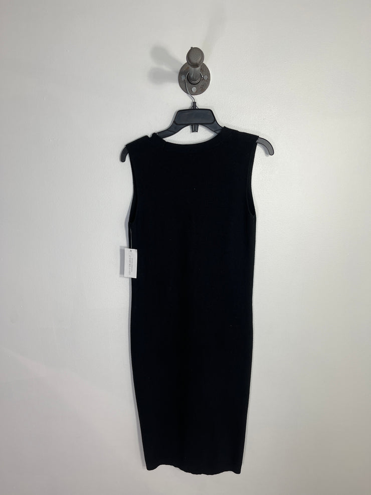 Cyrus Black Button Tank Dress