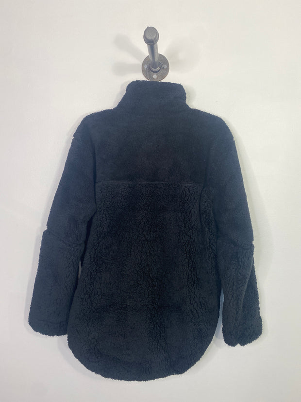 Lole Blk Fuzzy Jacket