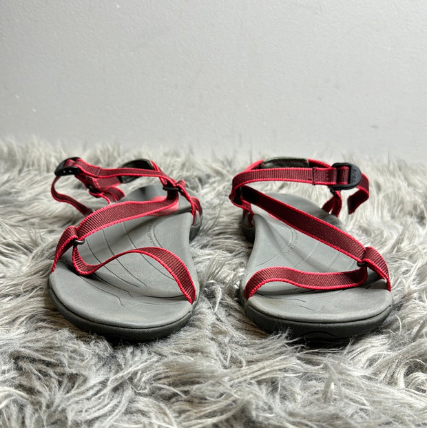 Teva Grey/Red Water Sandals