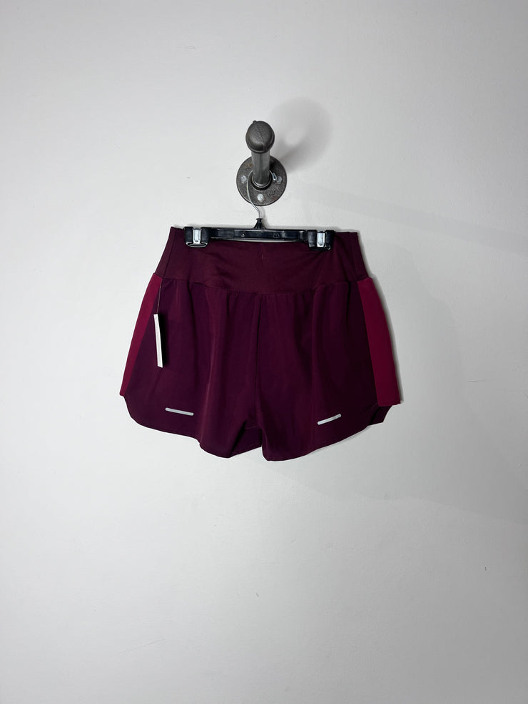 Asics Maroon Shorts