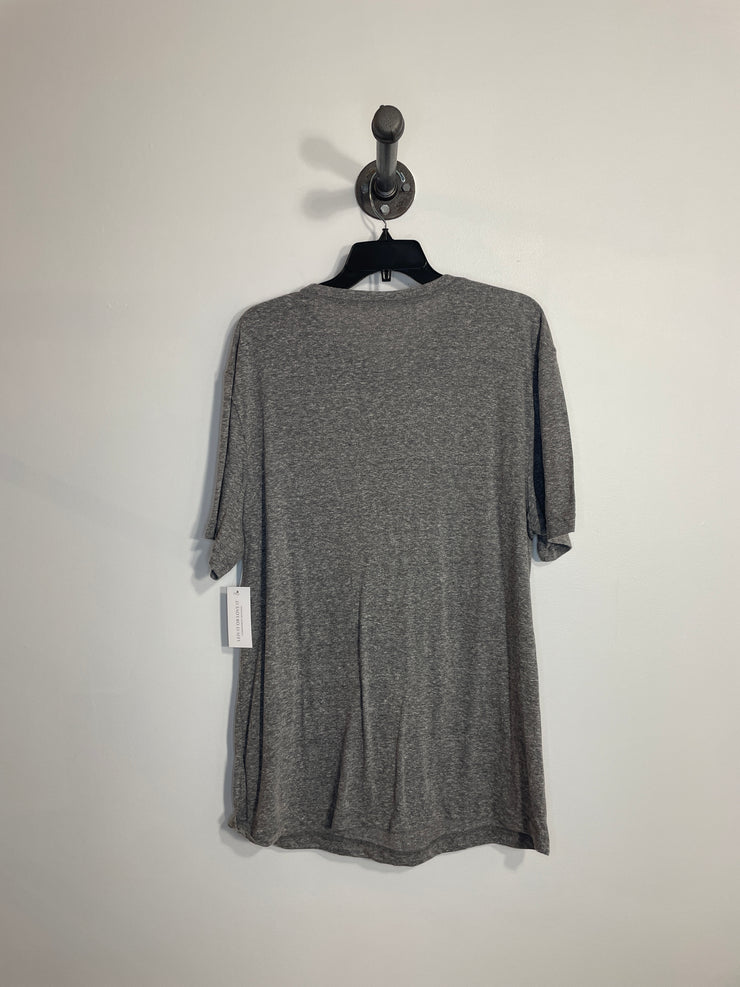 J.Crew Grey Button T-shirt