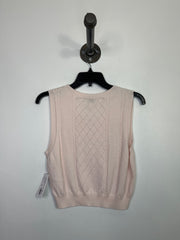 Sun.deh Baby Pink Sweater Vest