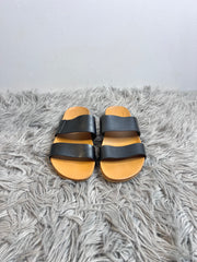 Reef Black Strap Sandals