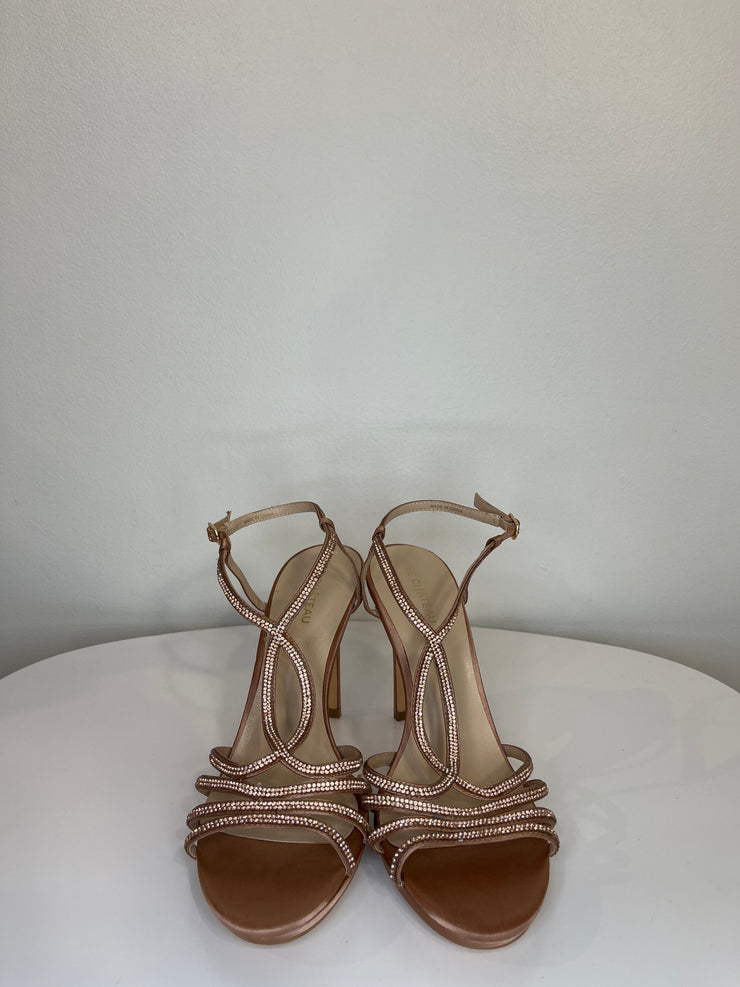 Le Chat. Blush Reinstone Heels