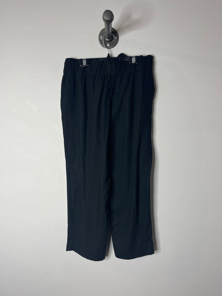 Anne Klein Black Linen Pants