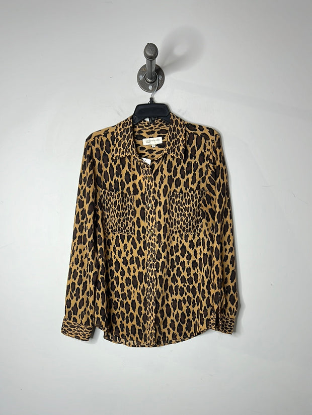 Jones N.Y. Cheetah Blouse