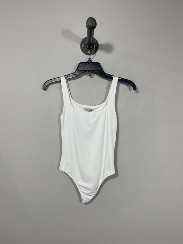 Babaton White Bodysuit