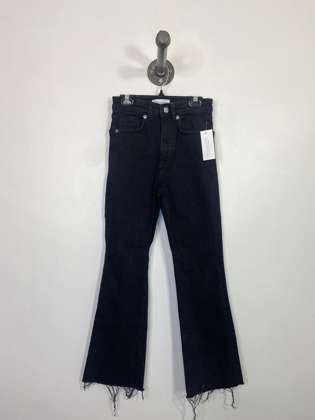 Zara Black Highrise Jeans