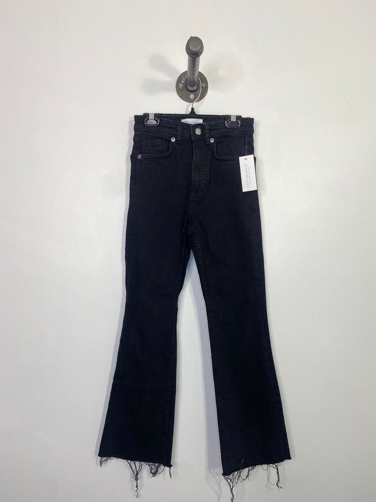Zara Black Highrise Jeans