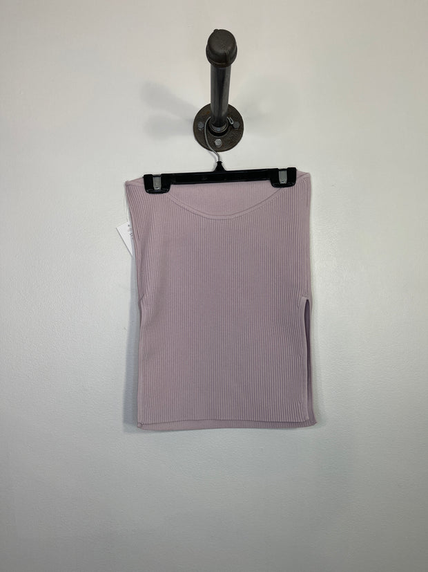 Babaton Pink Knit Tube Top