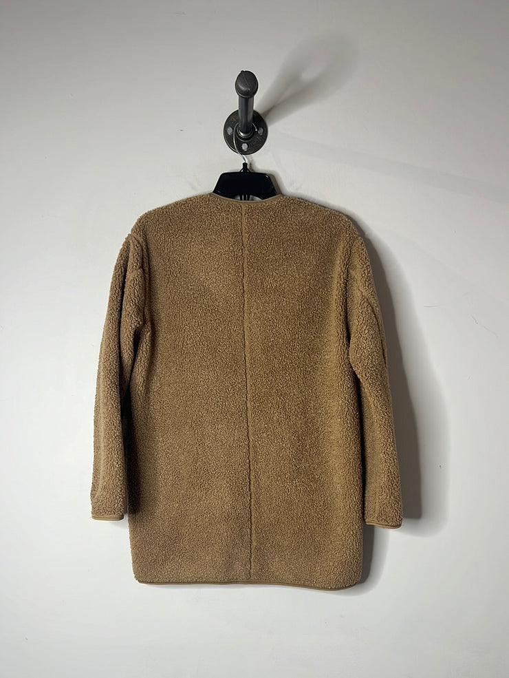 Wilfred Brown Sherpa Coat