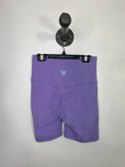 Tna Purple Biker Shorts