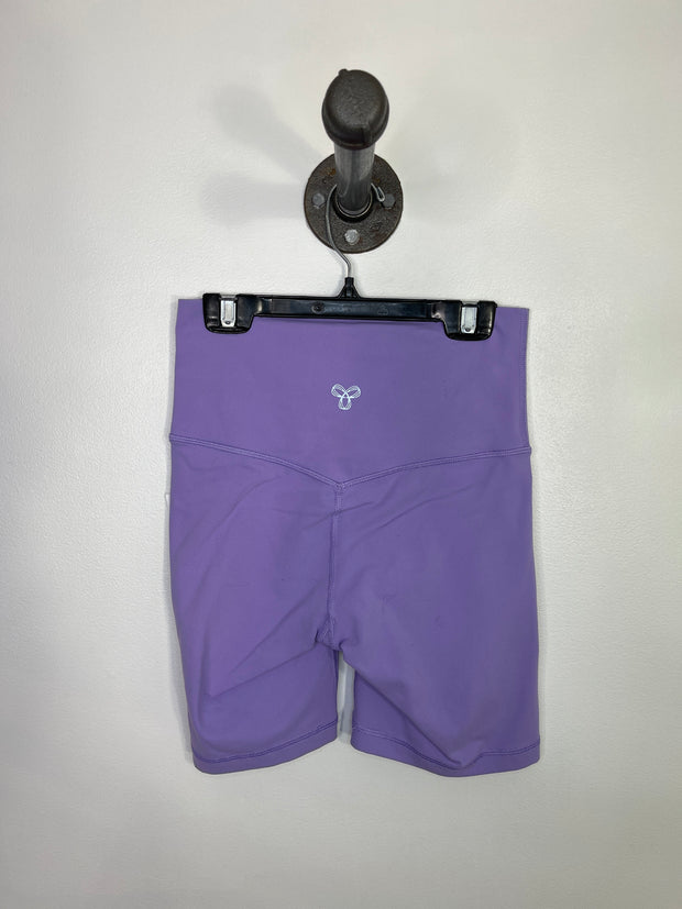 Tna Purple Biker Shorts
