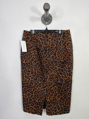 Lord & T. Leopard Pencil Skirt