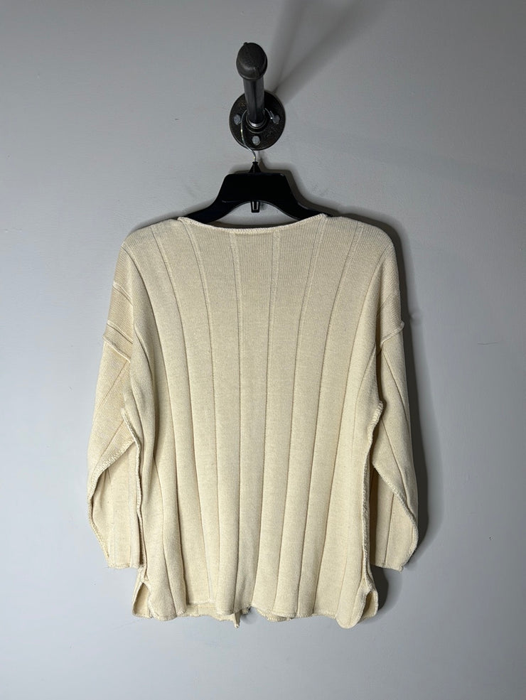 Madison Cream LSV Sweater