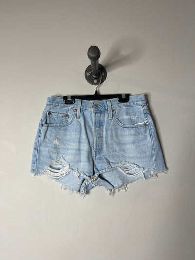 Levi's Light Wash Denim Shorts