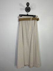 4our Dreamers Beig Midi Skirt