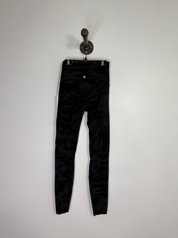 Lululmon Blk Camo Leggings