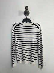 Vision Wht/Navy Stripe Lsv