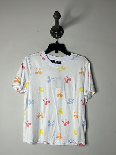 Pieces White Mickey Mouse  Tee