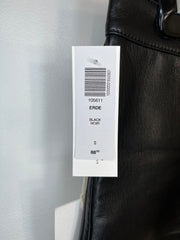 WIlfred Black Pleather Shorts