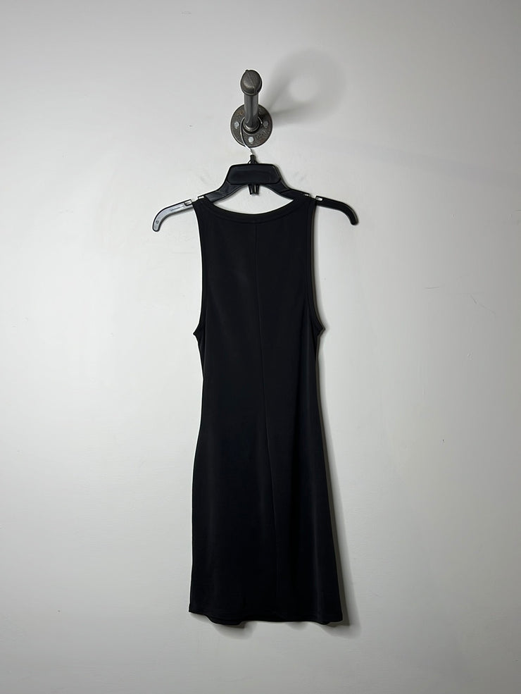 Gentle Fawn Black Midi Dress