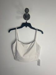 Top corto blanco de Lululemon