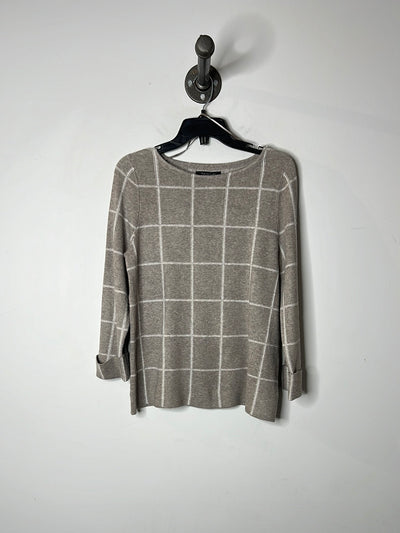 Tahari Grey Sweater