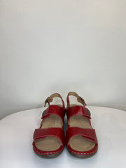 Joseph Seibel Red Sandals
